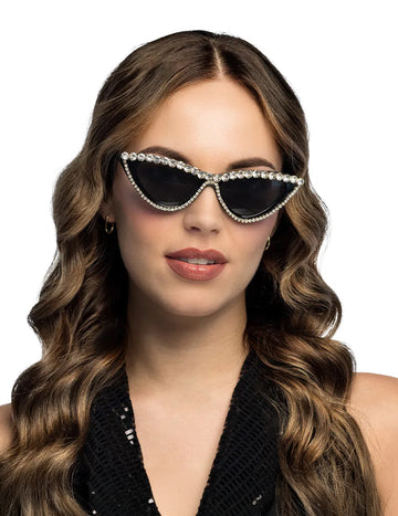 Glamurozna očala s kristalčki za odrasle 