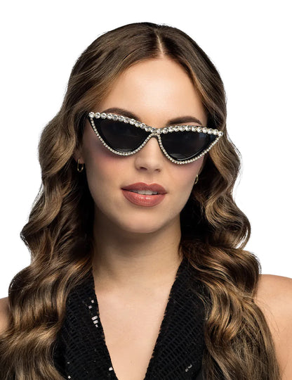 Glamurozna očala s kristalčki za odrasle 