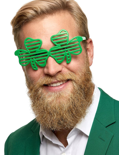 Šaljiva zelena zelena očala Saint-Patrick