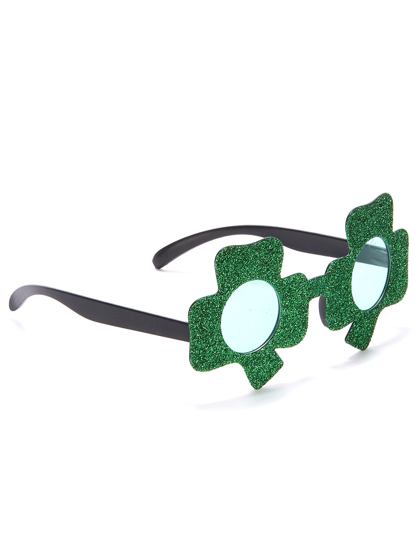 Zelena očala z bleščicami Clover Saint-Patrick