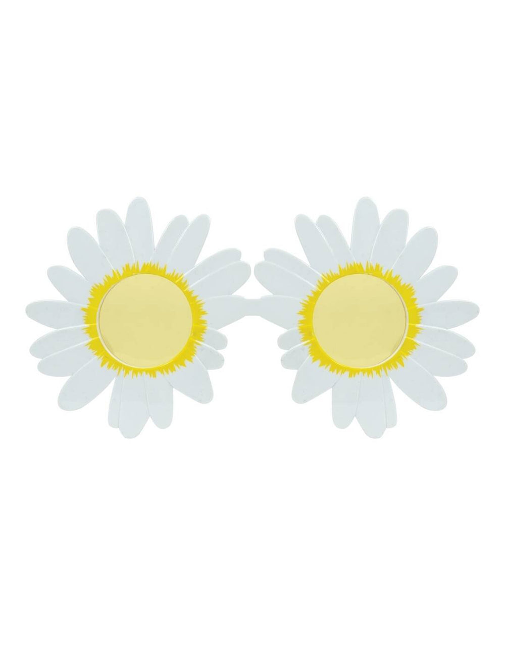 Vue de face des lunettes pâquerettes pour adulte