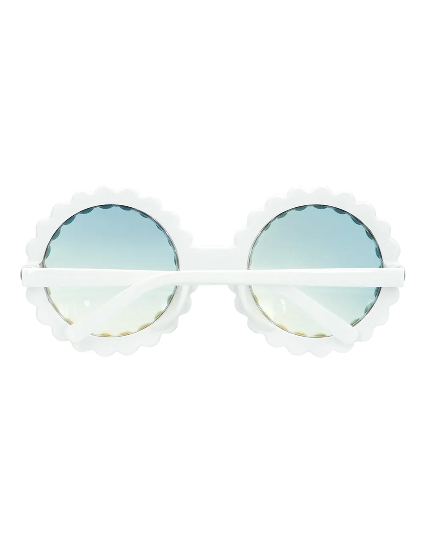 Okrogla očala z večbarvnimi bleščicami 