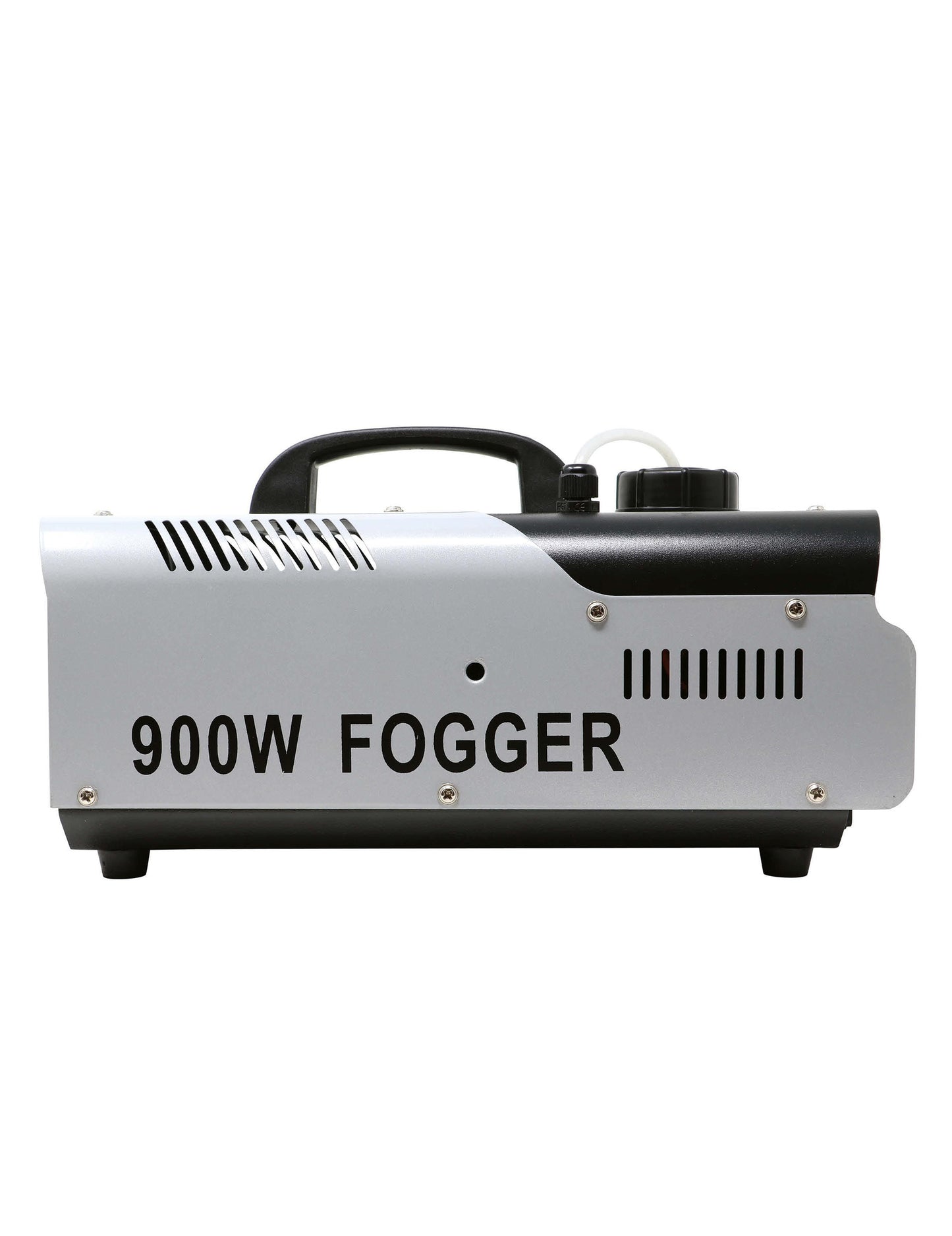 Vue de profil de la machine à fumée 900W avec télécommande