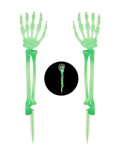 Fosforescentne roke okostnjaka 46 cm