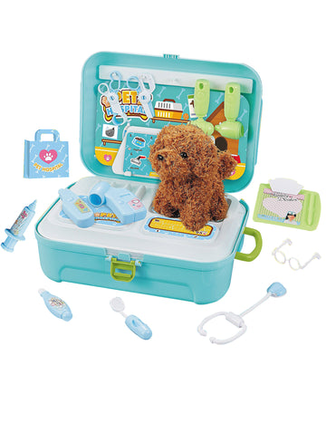 Igralni komplet za veterinarja z vsemi pripadajočimi dodatki