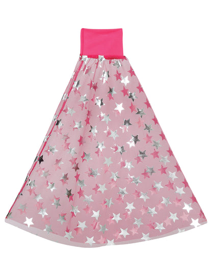 Disco manšete z roza zvezdami 