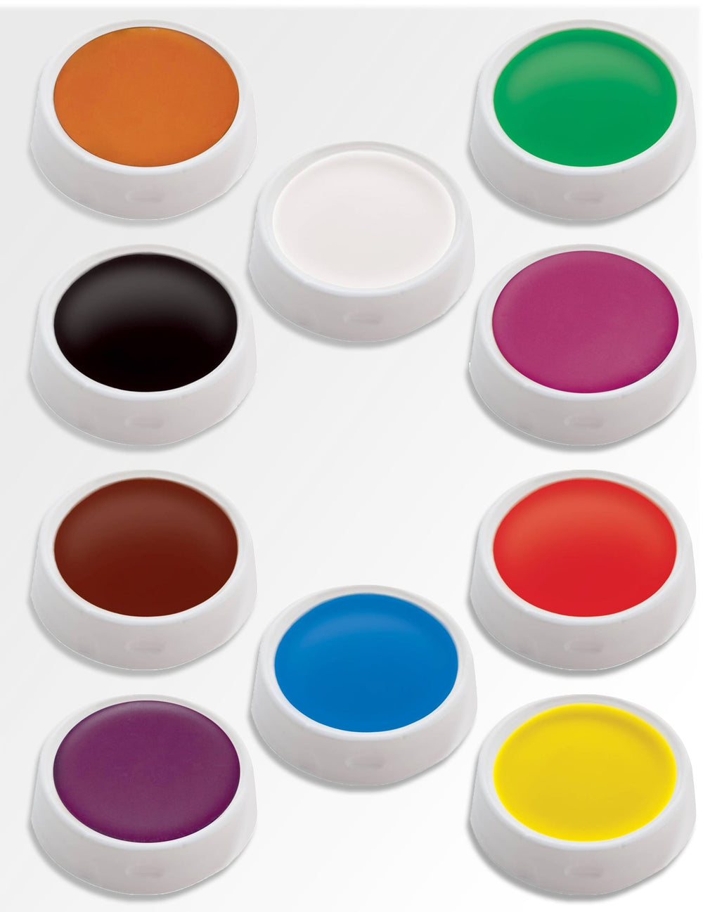 Maquillage fard gras pour déguisement multicolore 10g