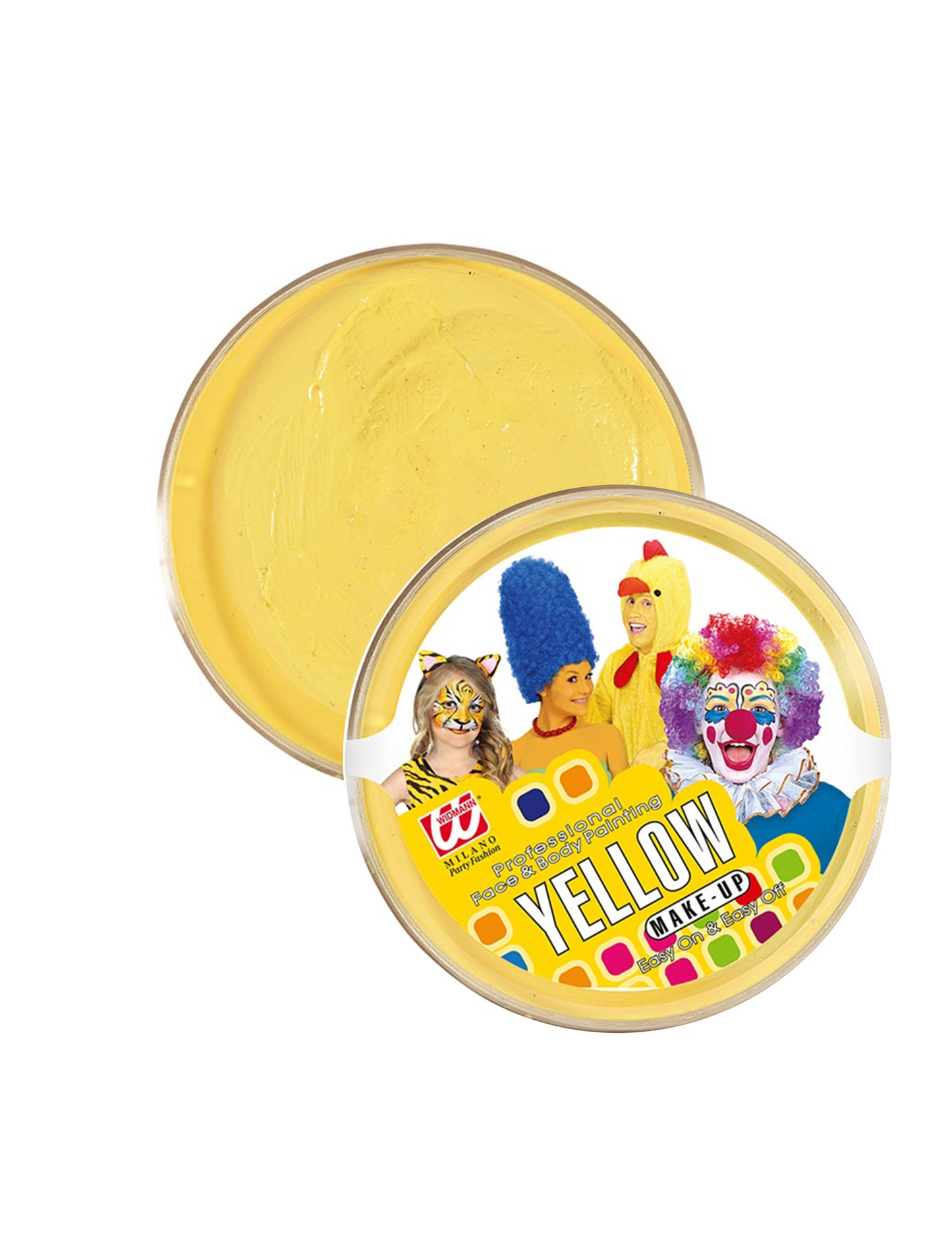 25g rumena profesionalna lončka za ličila