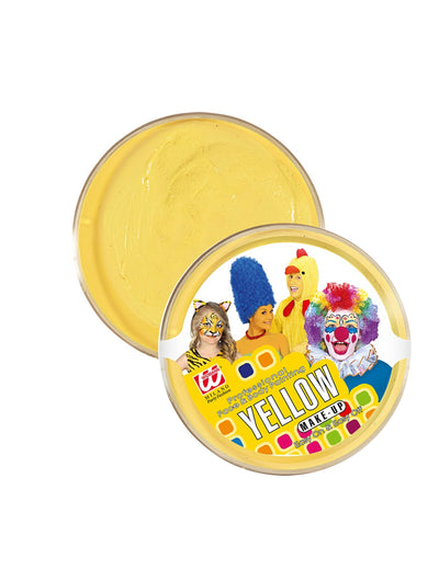 Maquillage professionnel pour adulte et enfant jaune