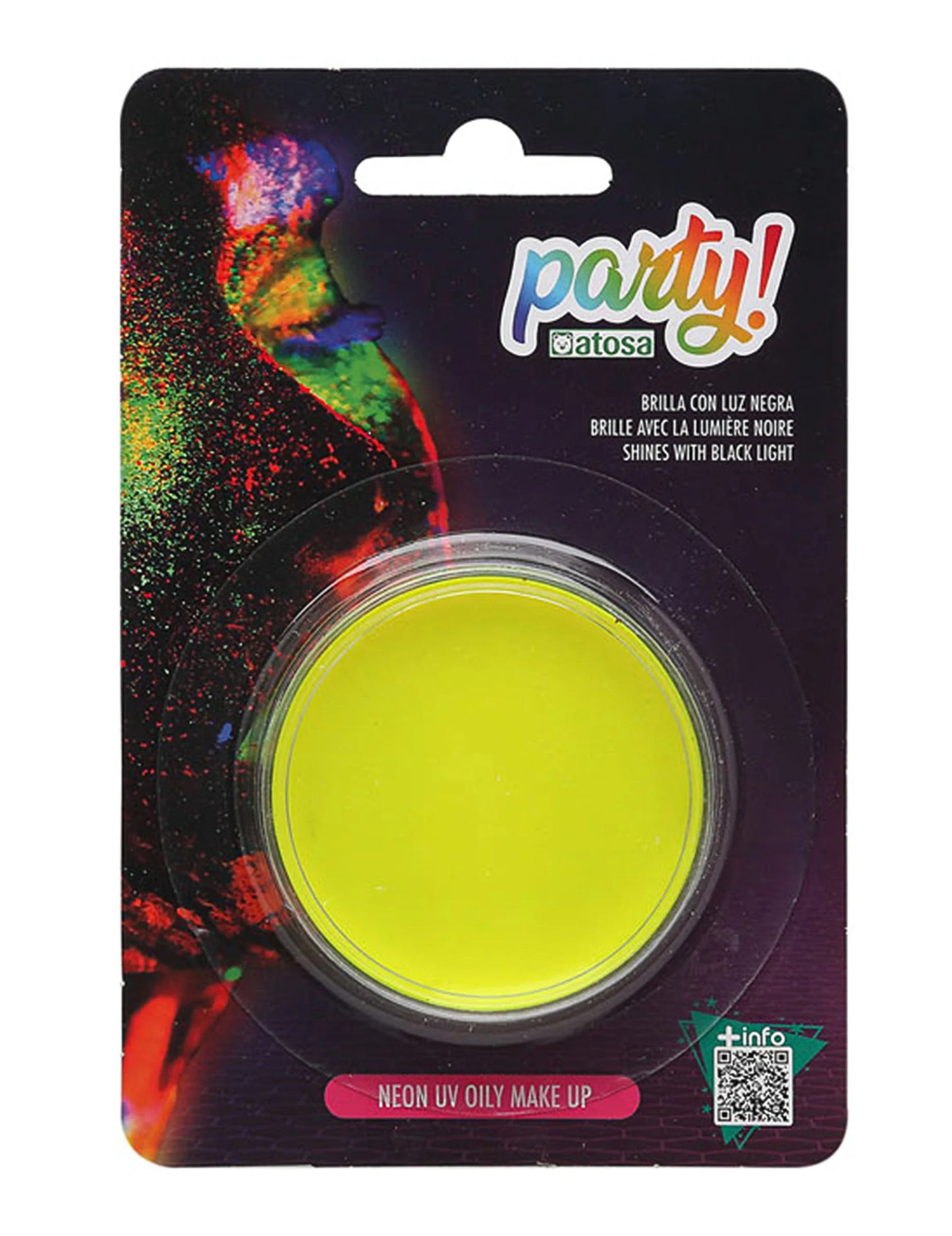 Neonska rumena fluorescenčna ličila 7,8 g 