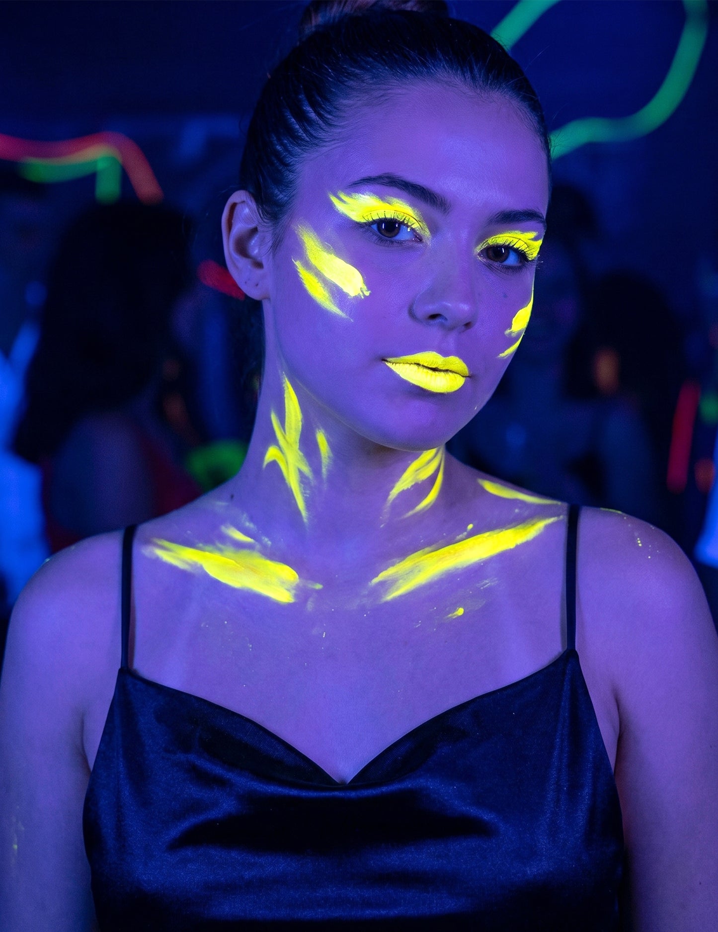 Neonska rumena fluorescenčna ličila 7,8 g 