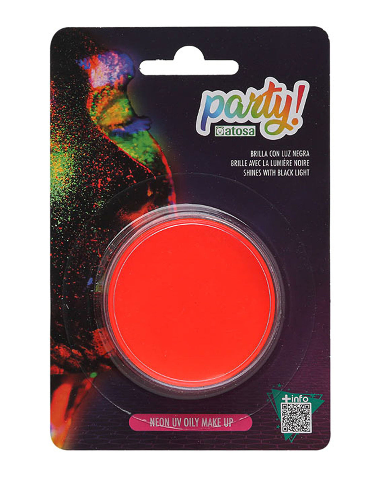 Fluo oranžna neonska ličila 7,8 g