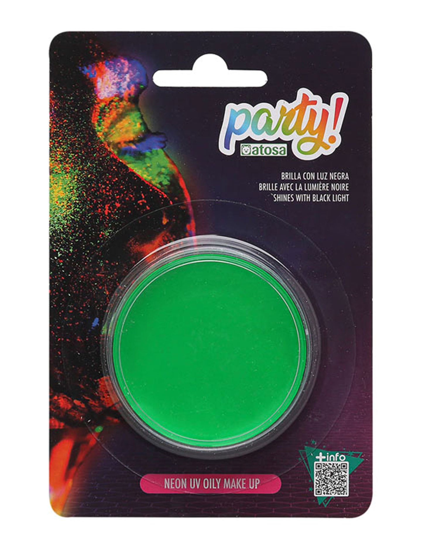 Fluo zelena neonska ličila 7,8 g