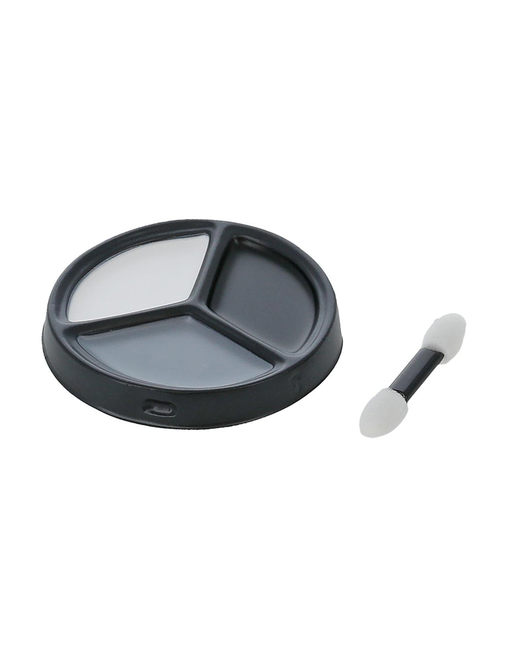 Palette ouverte et applicateur du maquillage palette vampire pour Halloween