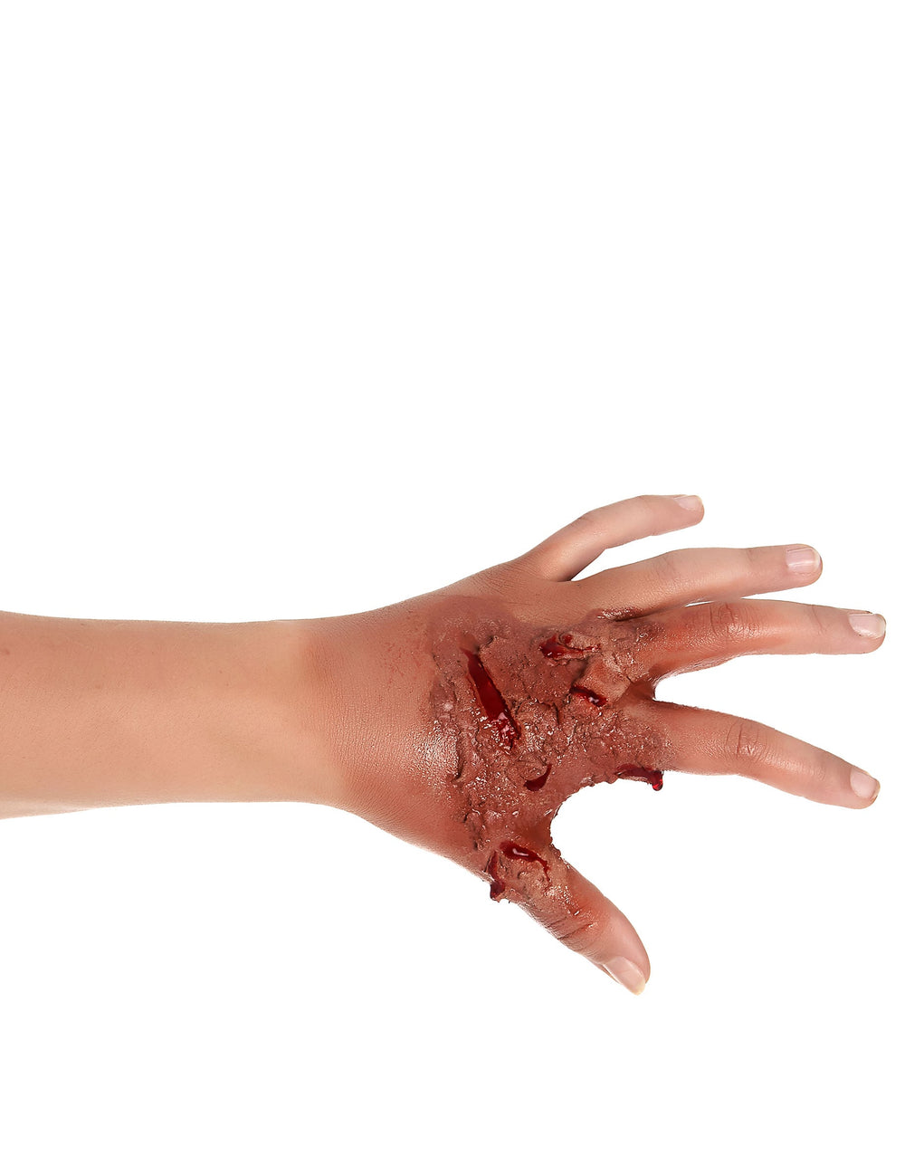 Maquillage peau affreuse Halloween pour adulte effet chair putréfiée et sanglante