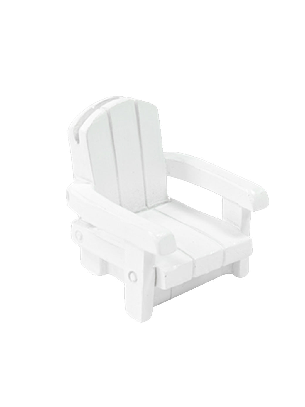 Kartica za mesto za plažni stol iz smole, bela, 4 x 4,5 cm dekoracija mize