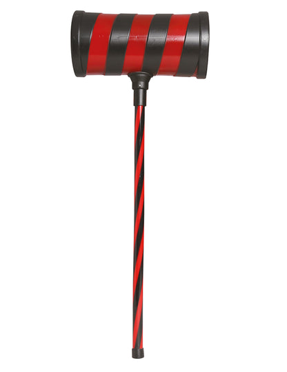 Clown Marteau rdeča in črna odrasla oseba 79 cm