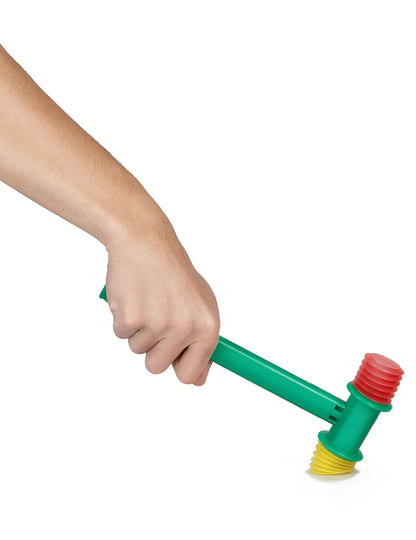 Piskajoče plastično kladivo s piščalko