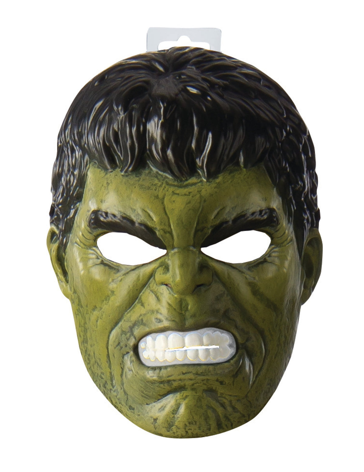 Vue de face du demi-masque Hulk