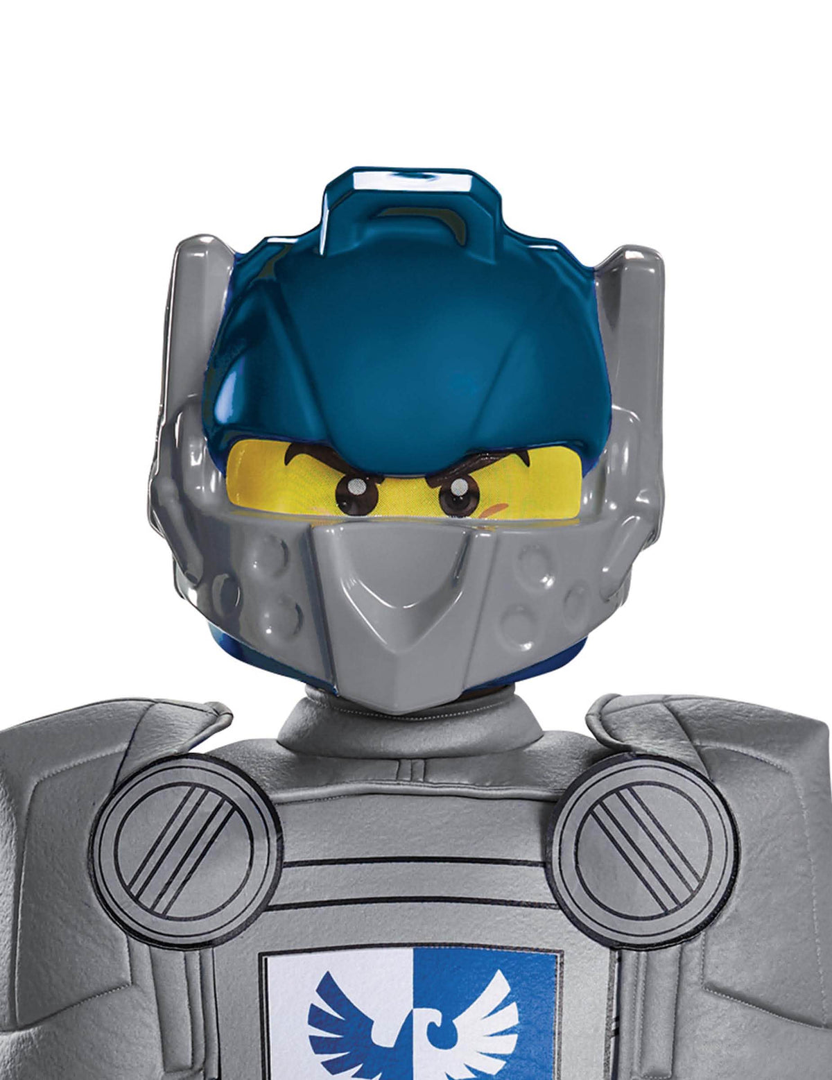 Maska Clay Nexo Knights™ - LEGO® za otroka modra in siva