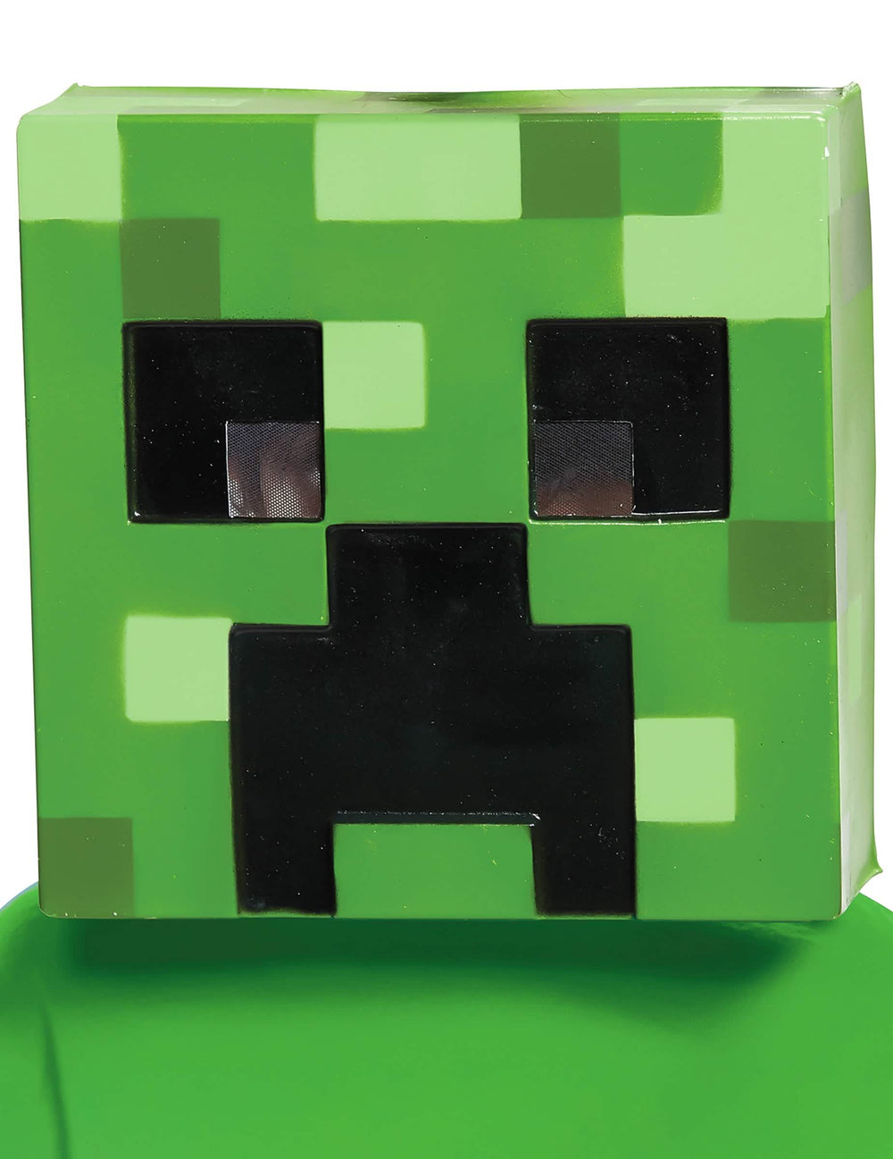Maska Creeper Minecraft™ za otroke zelena s piksli