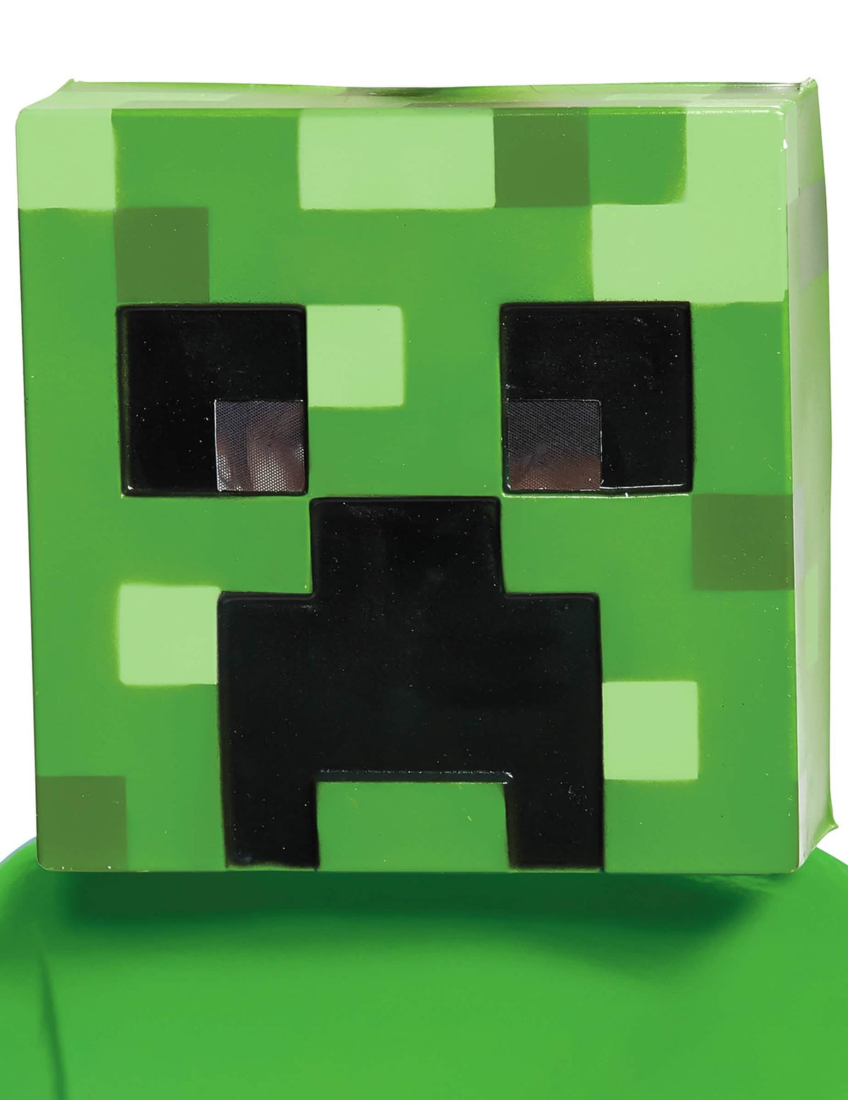 Maska Creeper Minecraft™ za otroke zelena s piksli