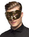 Masque disco à facettes pour adulte doré