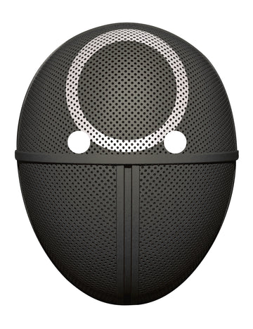 Ravna kartonska maska okrogla igralna straža