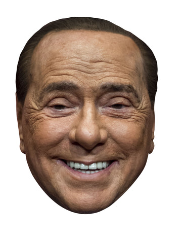 Kartonska maska Silvio Berlusconi Adult