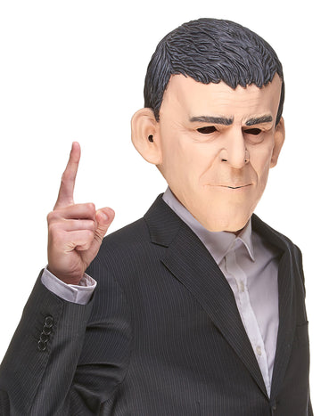 Šaljiva maska v ročnem lateksu za odrasle