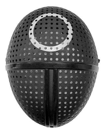 Plastična maska Gaming Guardian okrogli simbol odraslega simbola