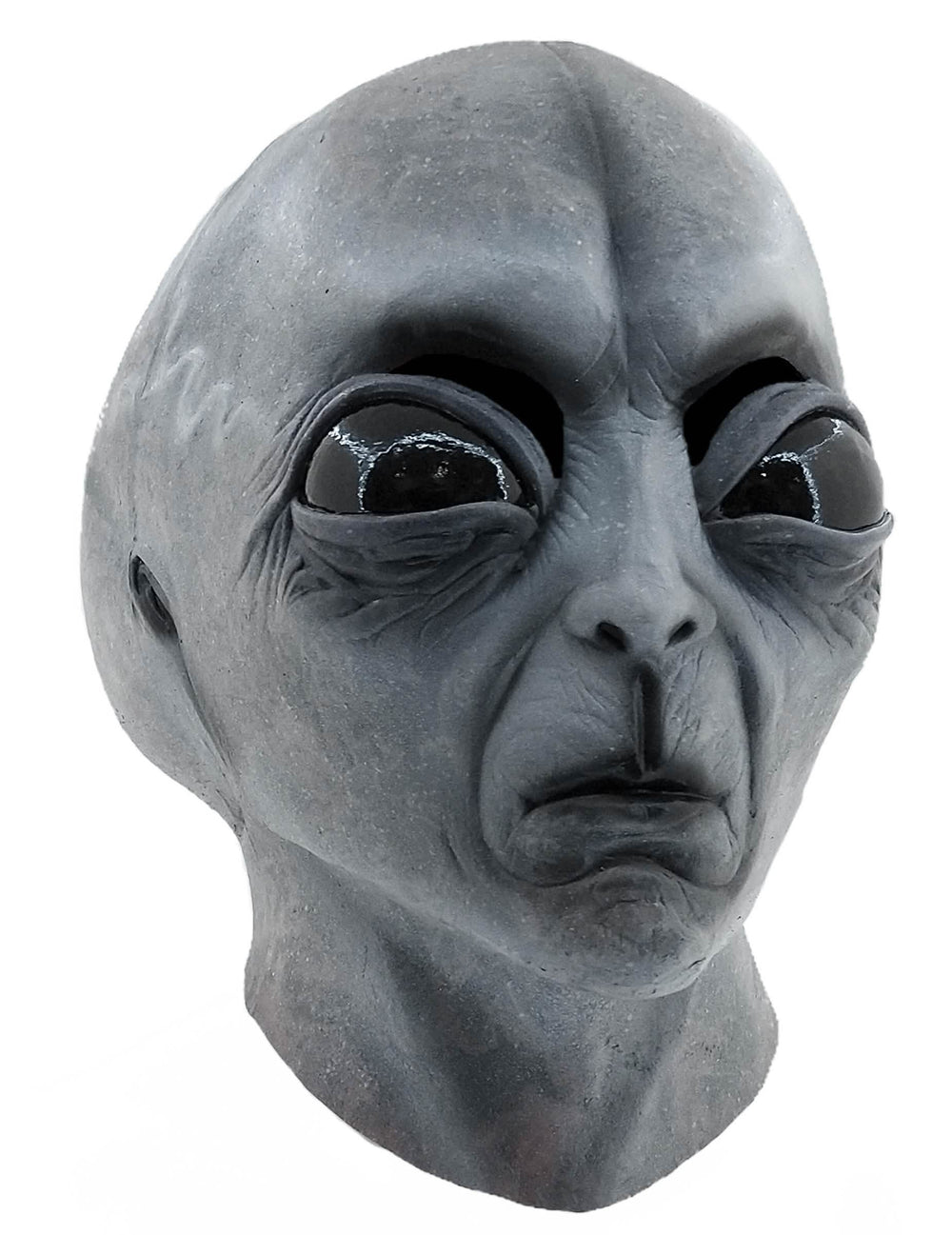 Celotna maska Alien Zone 51 za odrasli siva