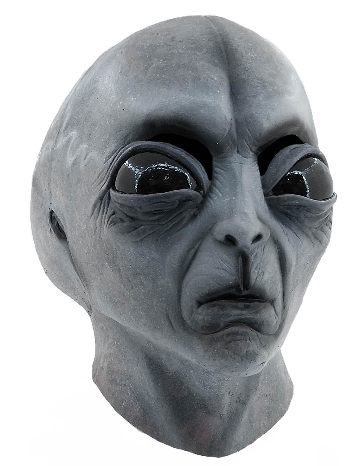 Celotna maska Alien Zone 51 za odrasli siva