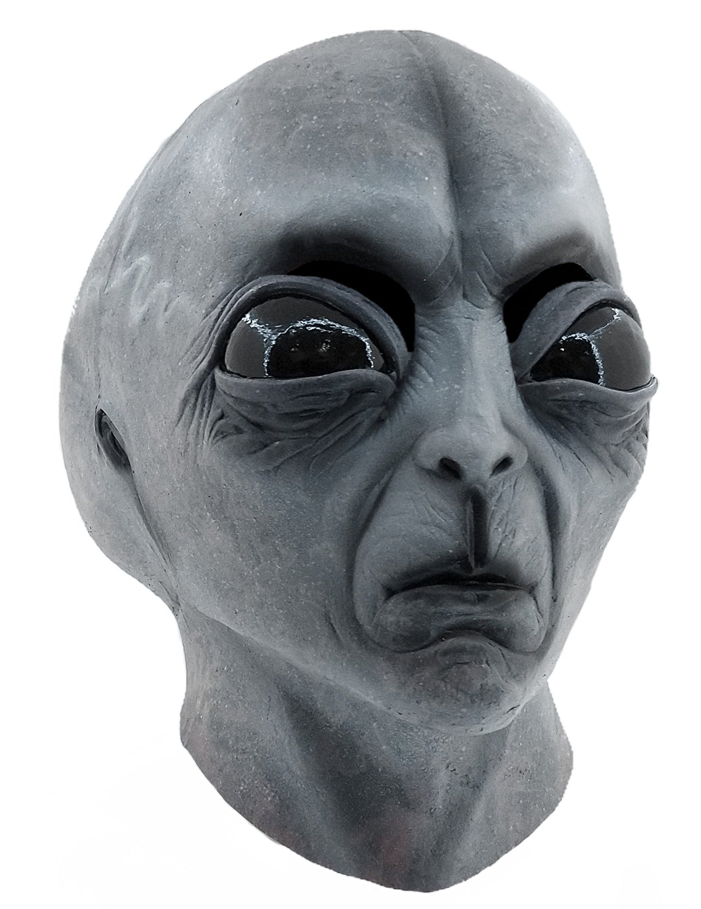 Maske za odrasle Alien Zone 51 v realistični sivi barvi
