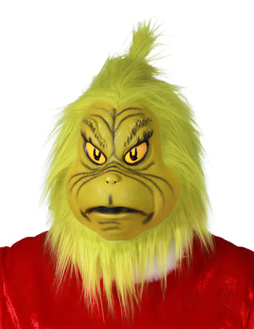 Celotni obrazni maska Grinch™ za odrasle 