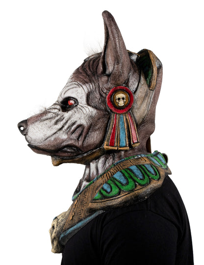 Celoobrazna pošastna maska z glavo odraslega psa