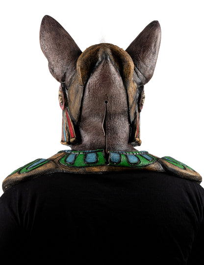 Celoobrazna pošastna maska z glavo odraslega psa