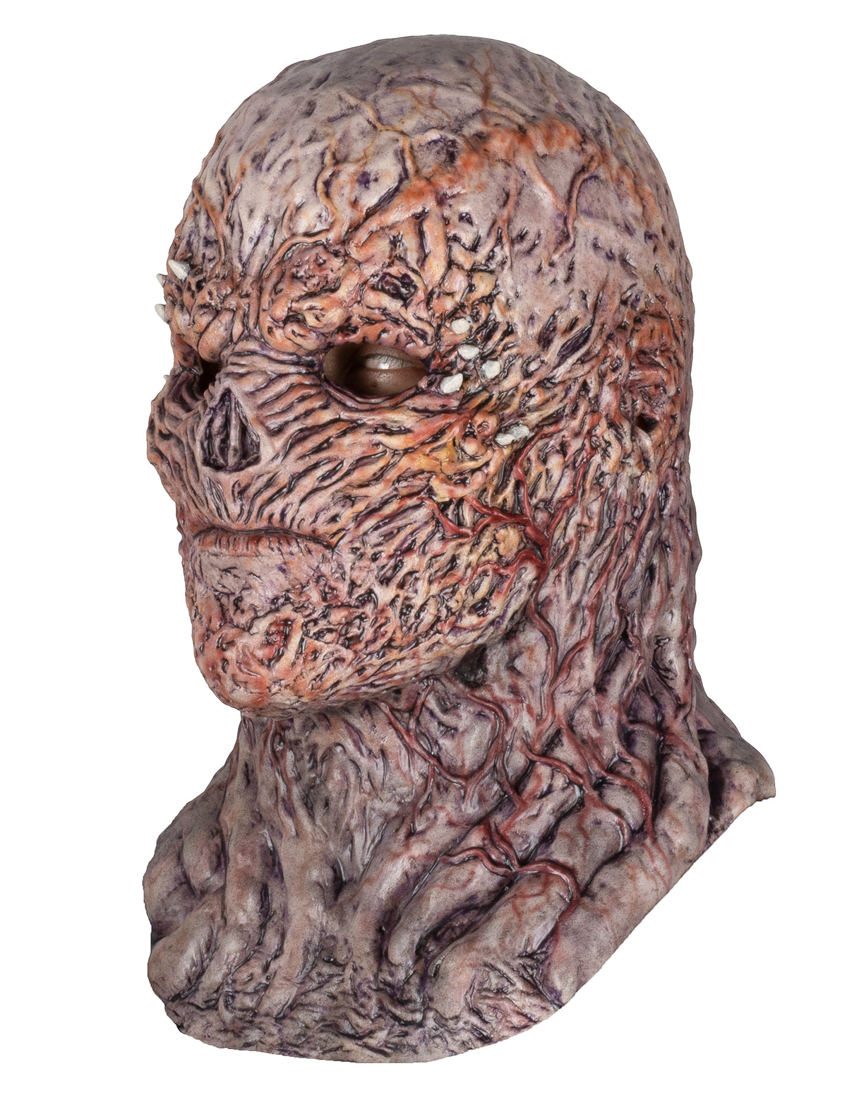 Masque intégral Vecna pour adulte de couleur chair aux veines saillantes