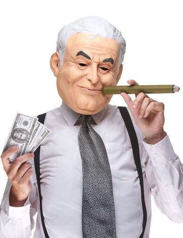 Lateks šaljiva maska Dominique Adult