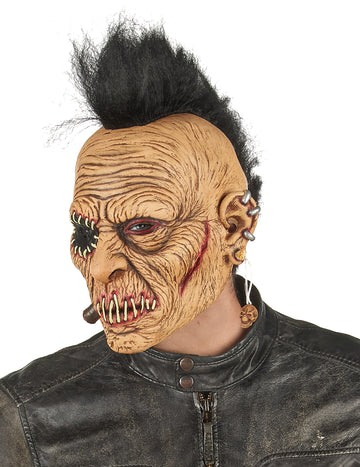 Punk maska za odrasle grebena lateksa