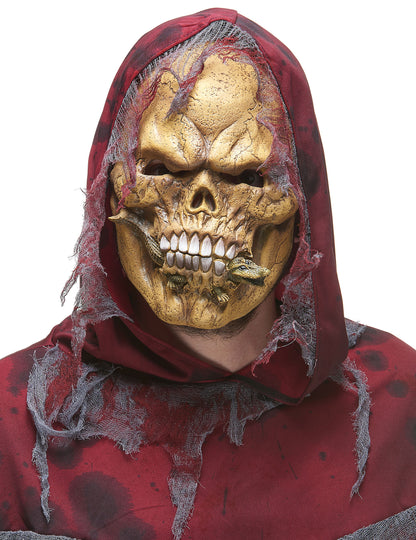 Lateks Mask Skeleton, ki jedo plazilca za odrasle