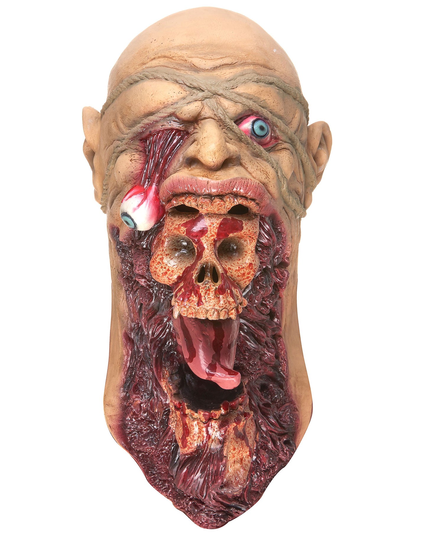 Zombie lateks maska ​​odrasla devoler