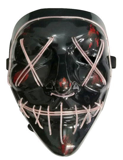 Odrasla bela svetlobna LED maska