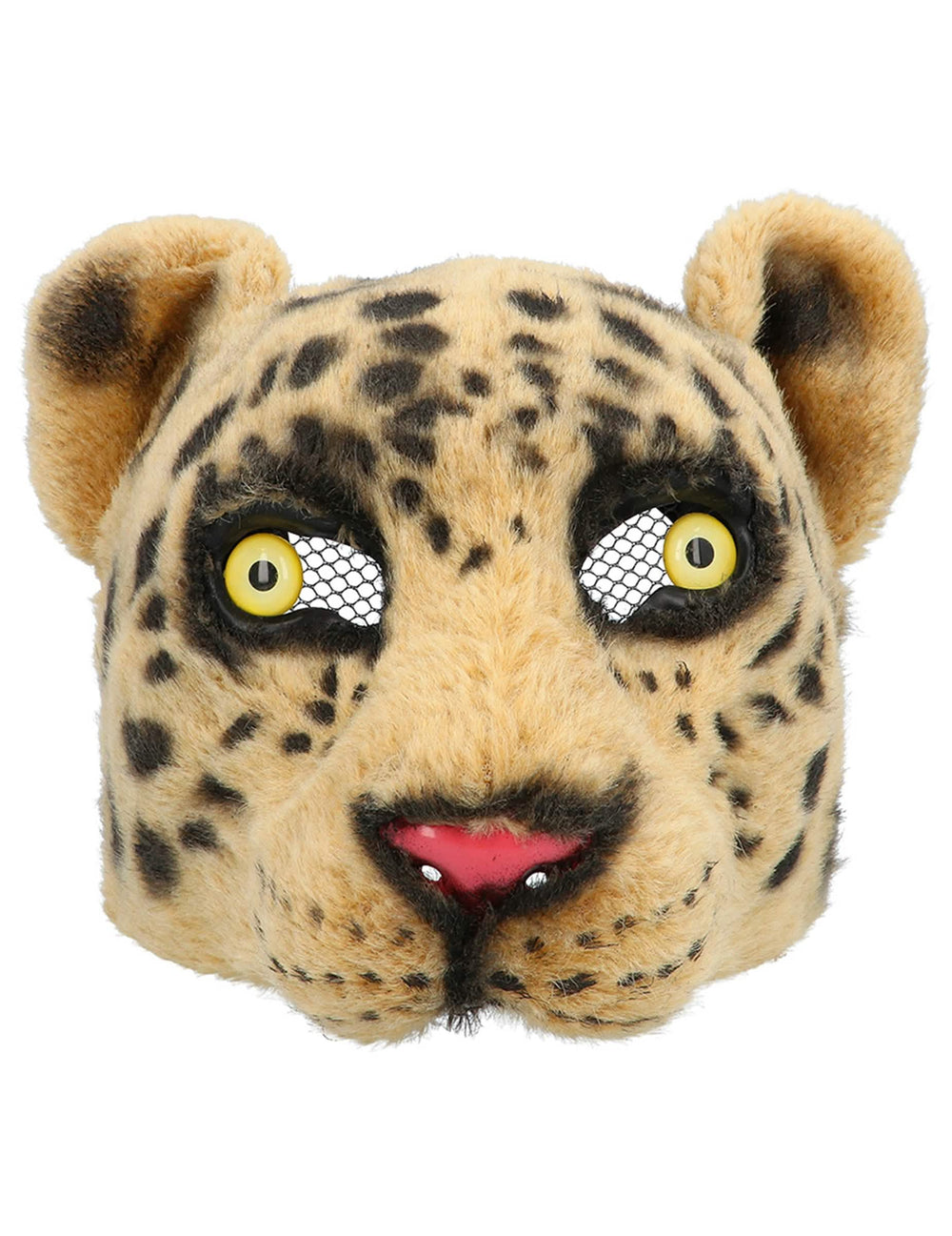 Vue de face du Masque Léopard pour adultes et enfants