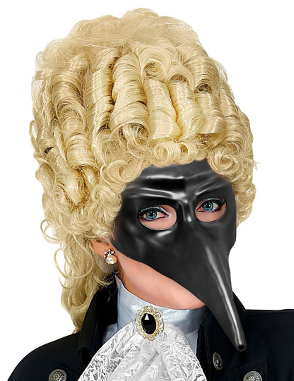 Dolga maska ​​črna odrasla oseba