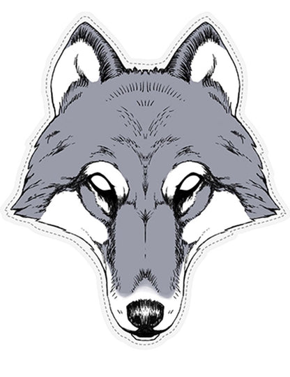 Wolf Paper Maska 28 x 32 cm