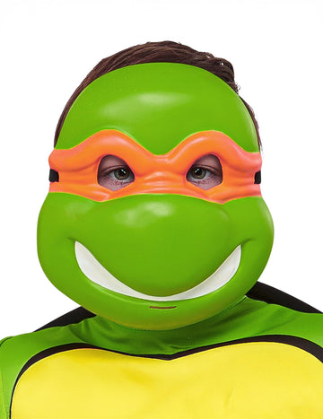 Masque plastique Michelangelo Tortues Ninja enfant