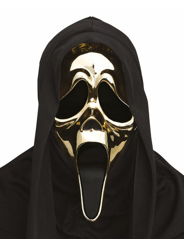 Maska za kričanje z zlatom za odrasle