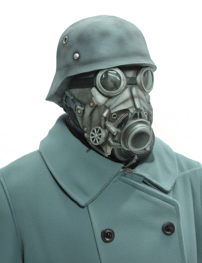 Maska za kemične vojake za odrasle