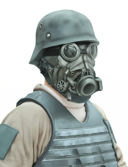 Maska za kemične vojake za odrasle